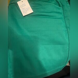 Pretty green NWT pull on dress pants Croft & Barrow 18W